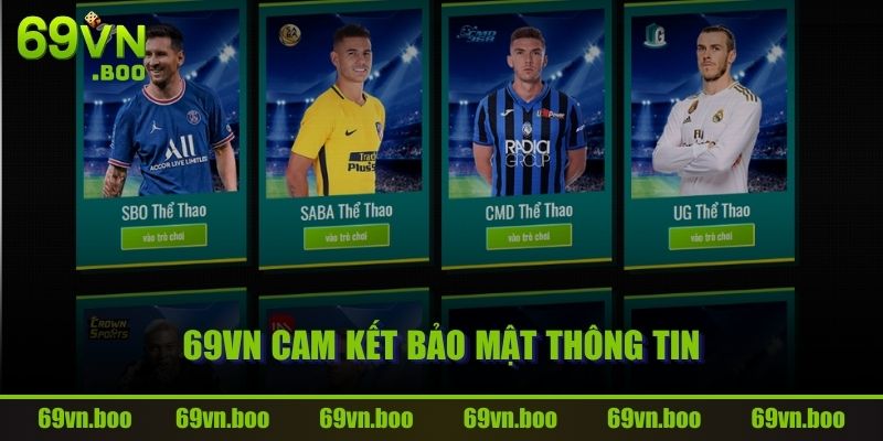 69VN cam kết bảo mật thông tin