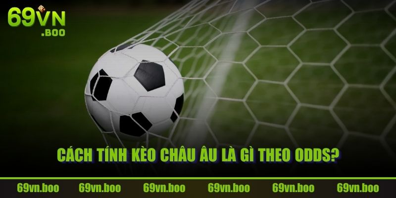 Cách tính kèo Châu Âu là gì theo Odds?