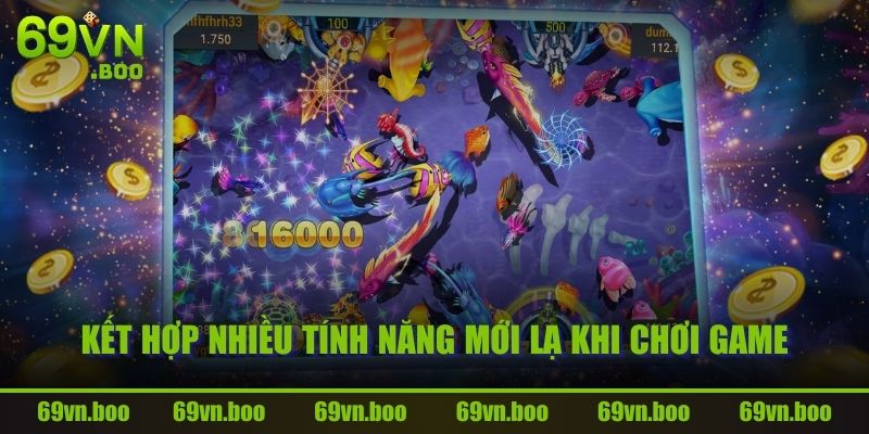 Kết hợp nhiều tính năng mới lạ khi chơi game